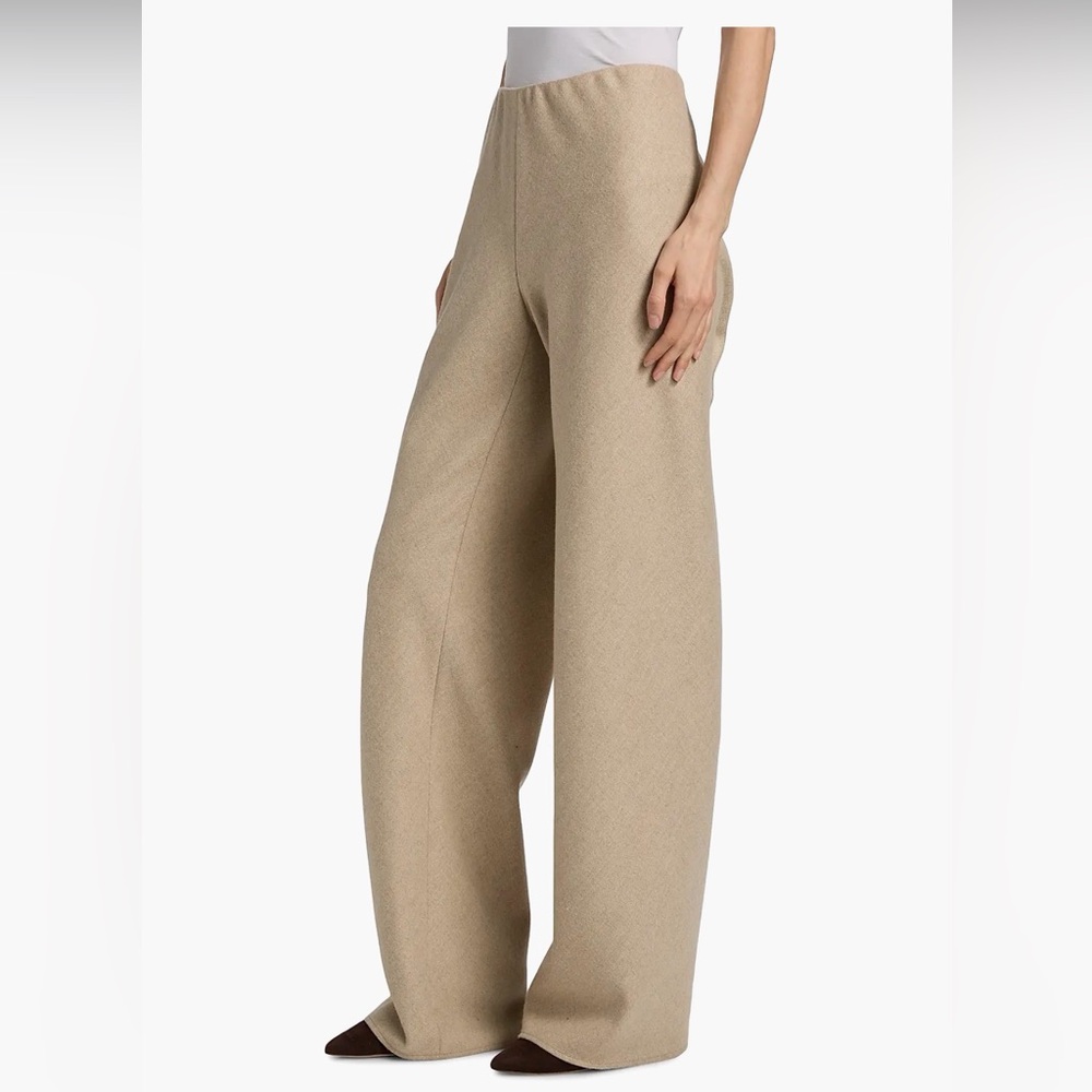 Vince NWT Tan Wide Leg Women's Pants Fair-See Photos - Picture 8 of 16